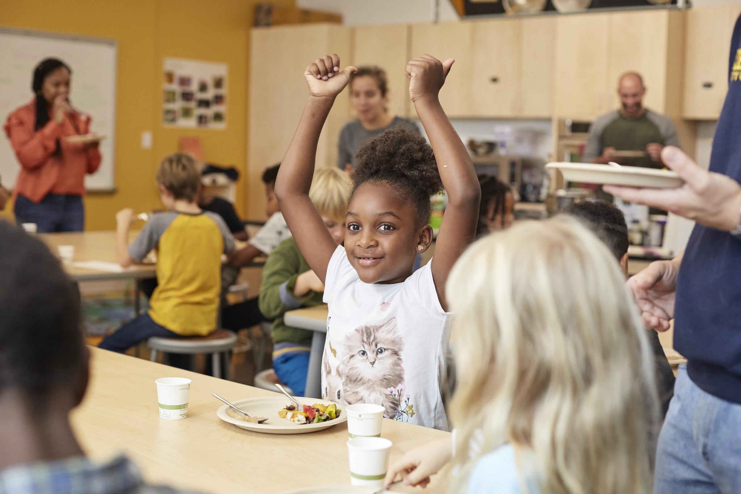 Students in classroom